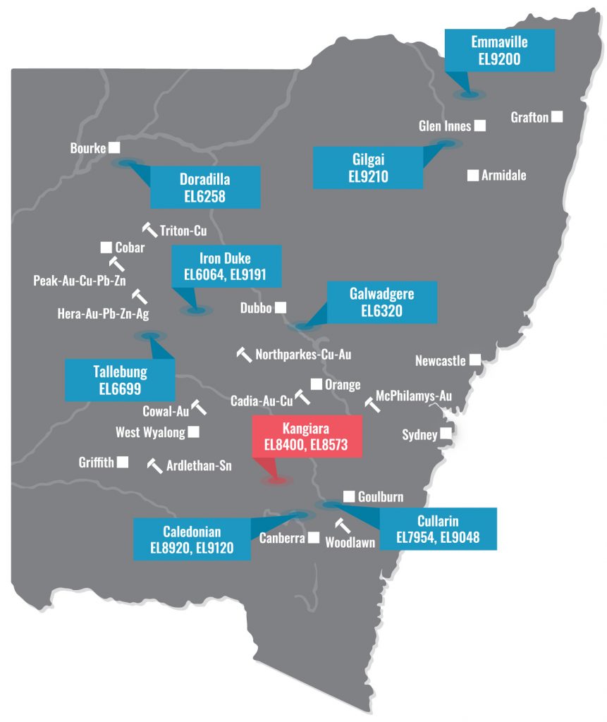 Sky Projects NSW Map - Kangiara