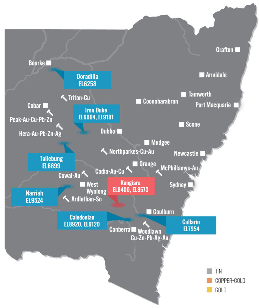 NSW Map Kangiara 2024