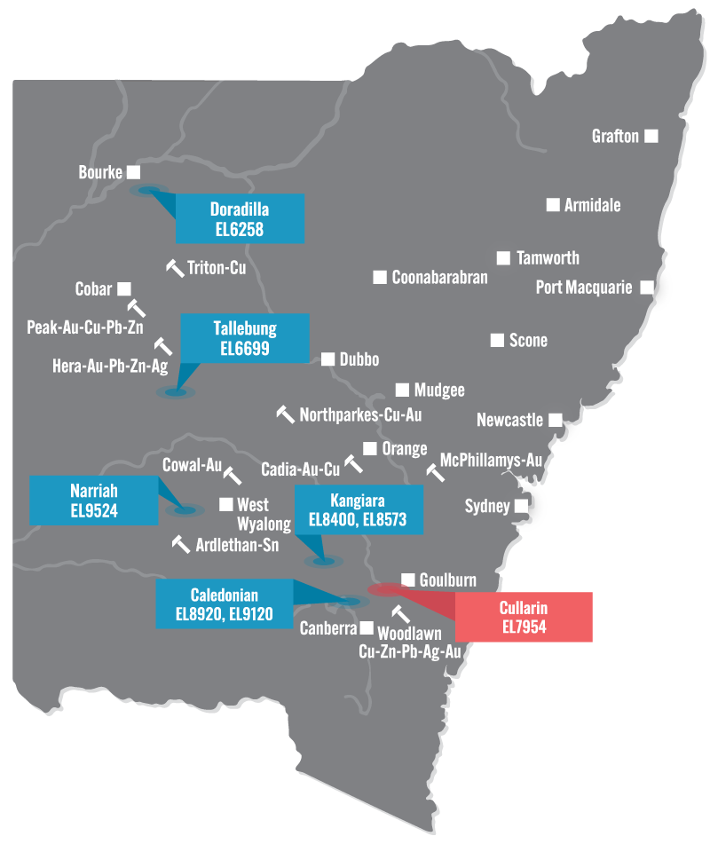 Sky Metals Projects - Cullarin